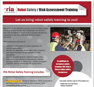 RIA Risk Assessment Flyer